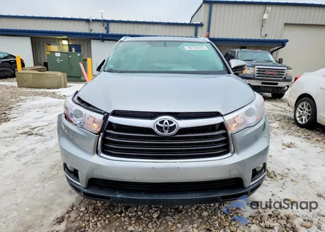 2016 Toyota Highlander Xle из США, поврежденный, VIN 5TDJKRFH1GS501728